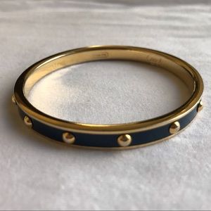Navy & Gold Coach Bangle
